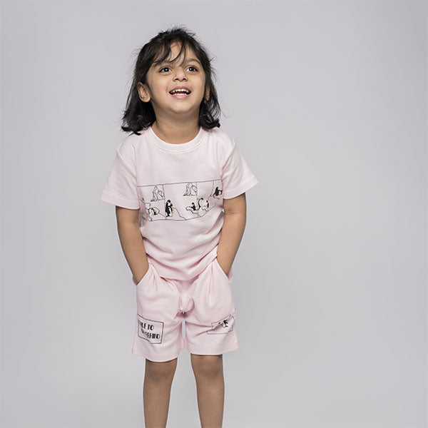 Jellifish Child Girls 2-piece Pajama Set Kids Sleepwear, Short